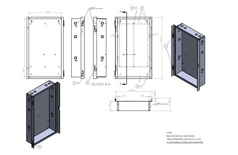 sheet metal drawing easy